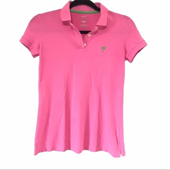 Lilly Pulitzer Island Polo Short Sleeve S T52 - Picture 2 of 6
